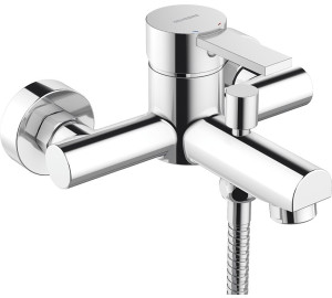 Monocomandament de bany amb kit